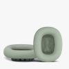 Set 2 Perne de urechi pentru casti Apple AirPods Max, Kwmobile, Verde, Piele ecologica, 55895.07