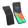 Husa Samsung Galaxy Z Flip 3, Piele ecologica, Negru, 56286.01