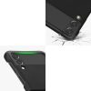 Husa Samsung Galaxy Z Flip 3, Piele ecologica, Negru, 56286.01