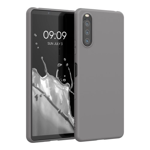 Husa Sony Xperia 10 III, Silicon, Gri, 54754.155