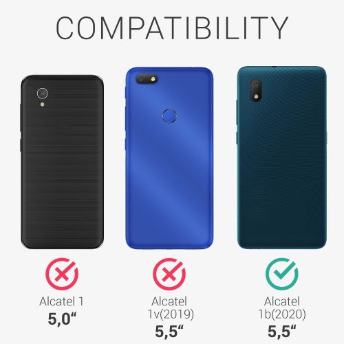 Husa Alcatel 1B (2020), Silicon, Verde, 51516.224