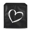 Husa de protectie pentru Thermomix TM6/TM5, Kwmobile, Negru/Alb, Plastic, 55449.03