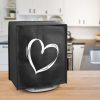 Husa de protectie pentru Thermomix TM6/TM5, Kwmobile, Negru/Alb, Plastic, 55449.03