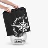 Husa de protectie pentru Thermomix TM6/TM5, Kwmobile, Negru/Alb, Plastic, 55449.02