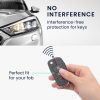 Husa Cheie Auto pentru Audi - 3 Butoane, kwmobile, Silicon, Gri, 53134.12