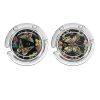 Set 2 Carlige de masa pentru genti, Kwmobile, Multicolor, Aluminiu, 50281.13