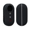 Husa Cheie Auto pentru Fiat / Lancia - 3 Butoane, kwmobile, Silicon, Negru, 56383.03
