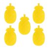 Set 5 Pastile de racire Navaris pentru geanta frigorifica, Reutilizabile, Ananas, 48099.03