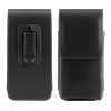 Husa Universala telefon XL - 6,8 inch, Piele ecologica, Negru, 56380.4.01