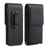 Husa Universala telefon XL - 6,8 inch, Piele ecologica, Negru, 56380.4.01