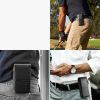 Husa Universala telefon XL - 6,8 inch, Piele ecologica, Negru, 56380.4.01