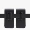 Husa Universala telefon XL - 6,8 inch, Piele ecologica, Negru, 56380.4.01