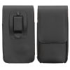 Husa Universala telefon M - 5,5 inch, Piele ecologica, Negru, 56380.2.01