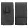 Husa Universala telefon M - 5,5 inch, Piele ecologica, Negru, 56380.2.01