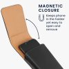 Husa Universala telefon M - 5,5 inch, Piele ecologica, Negru, 56380.2.01