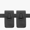 Husa Universala telefon M - 5,5 inch, Piele ecologica, Negru, 56380.2.01