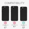 Husa Apple iPhone 13 Mini, Piele naturala, Negru, 56409.01, kalibri