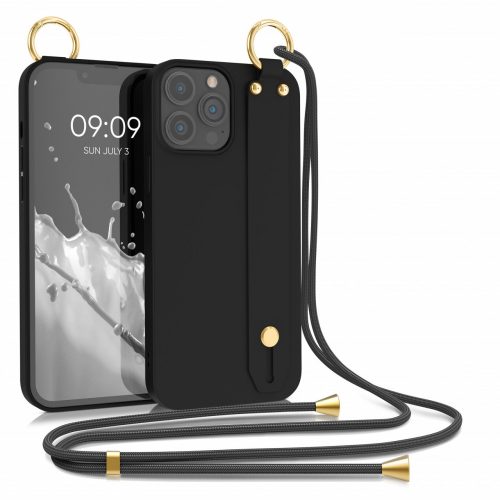 Husa Apple iPhone 13 Pro Max, Silicon, Negru, 56427.01