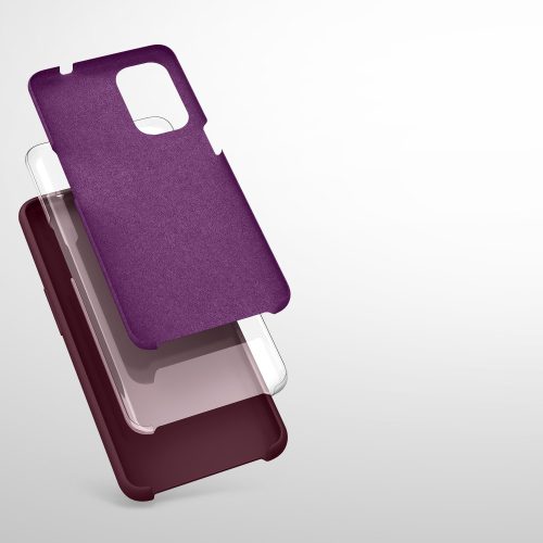 Husa OPPO Find X3 Lite, Silicon, Rosu, 55201.190