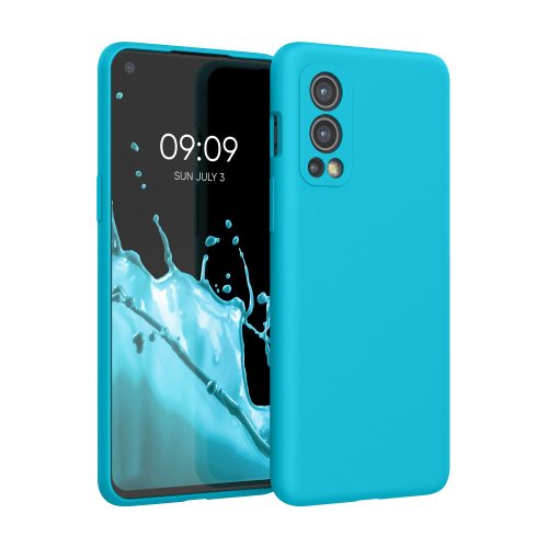 Husa OnePlus Nord 2 5G, Silicon, Albastru, 56070.205