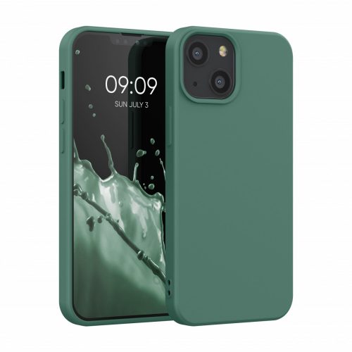 Husa Apple iPhone 13 Mini, Silicon, Verde, 55931.166