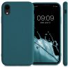 Husa Apple iPhone XR, Fibre vegetale, Albastru, 49105.57, kalibri
