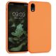 Husa Apple iPhone XR, Fibre vegetale, Portocaliu, 49105.150, kalibri