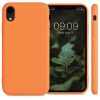 Husa Apple iPhone XR, Fibre vegetale, Portocaliu, 49105.150, kalibri