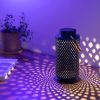 Lampa solara Navaris LED, 12x25 cm, design oriental, baterie reincarcabila, 56330.01.04