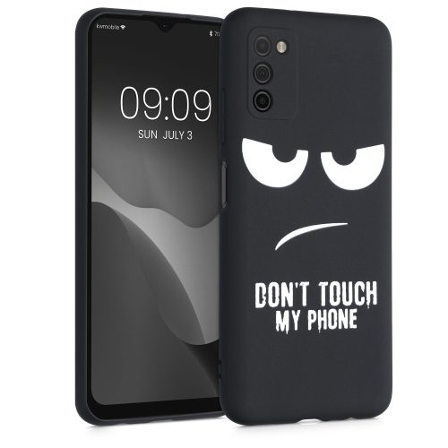 Husa Samsung Galaxy A03s, Silicon, Negru, 56519.01