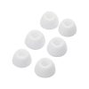 Set 6 Varfuri de schimb pentru casti Samsung Galaxy Buds 2, Kwmobile, Alb, Silicon, 56546.02