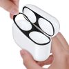 Set 2 Aparatori de praf pentru casti Apple AirPods 3, Kwmobile, Negru, Plastic, 56544.01