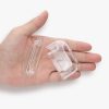 Husa pentru casti Apple AirPods 3, Kwmobile, Transparent, Plastic, 56543.03