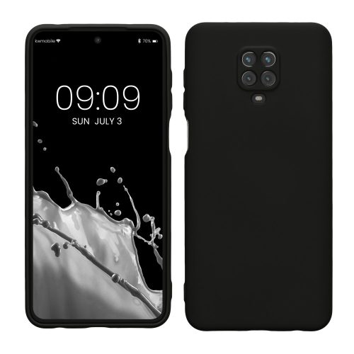 Husa Xiaomi Redmi Note 9S / Redmi Note 9 Pro / Redmi Note 9 Pro Max, Silicon, Negru, 56562.01