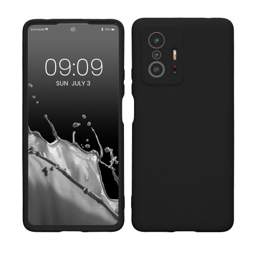 Husa Xiaomi 11T / 11T Pro, Silicon, Negru, 56573.01