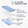 Husa Apple iPhone 13 Pro, Silicon, Albastru, 56560.58