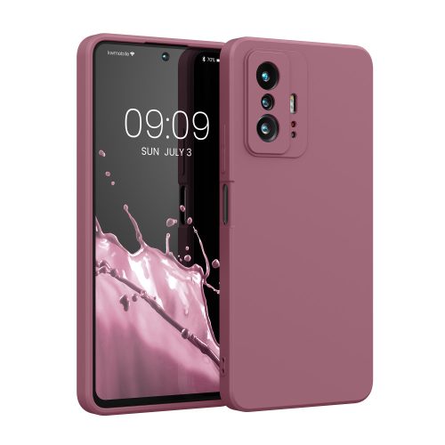 Husa Xiaomi 11T / 11T Pro, Silicon, Roz, 56573.167