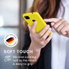 Husa Google Pixel 4a, Silicon, Galben, 52622.165