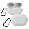 Husa pentru casti Huawei FreeBuds Pro, Kwmobile, Gri, Silicon, 53473.22