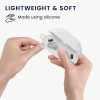 Husa pentru casti Huawei FreeBuds Pro, Kwmobile, Gri, Silicon, 53473.22