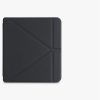 Husa pentru Kobo Libra 2, Piele ecologica, Negru, kwmobile, 56576.01