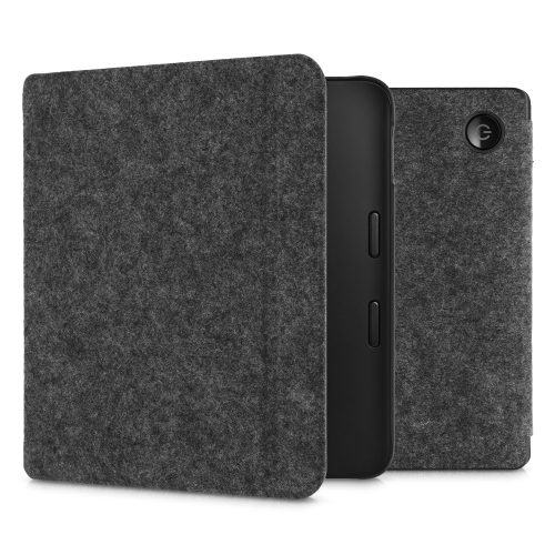Husa pentru Tolino Vision 6, Textil, Gri, kwmobile, 56602.19