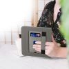 Husa pentru Kobo Libra 2, Piele ecologica, Gri, kwmobile, 56581.01