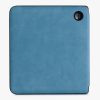 Husa pentru Kobo Libra 2, Piele ecologica, Albastru, kwmobile, 56576.78