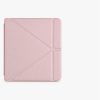 Husa pentru Kobo Libra 2, Piele ecologica, Roz, kwmobile, 56576.81