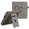 Husa pentru Kobo Libra 2, Piele ecologica, Gri, kwmobile, 56581.02