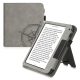 Husa pentru Tolino Vision 6, Piele ecologica, Gri, kwmobile, 56600.03