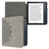 Husa pentru Kobo Libra 2, Piele ecologica, Gri, kwmobile, 56579.04