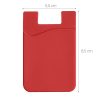 Set 3 Huse card bancar pentru telefon, Kwmobile, Multicolor, Silicon, 49594.04