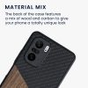 Husa Xiaomi Mi 11i / Poco F3, Lemn, Maro, 56628.01